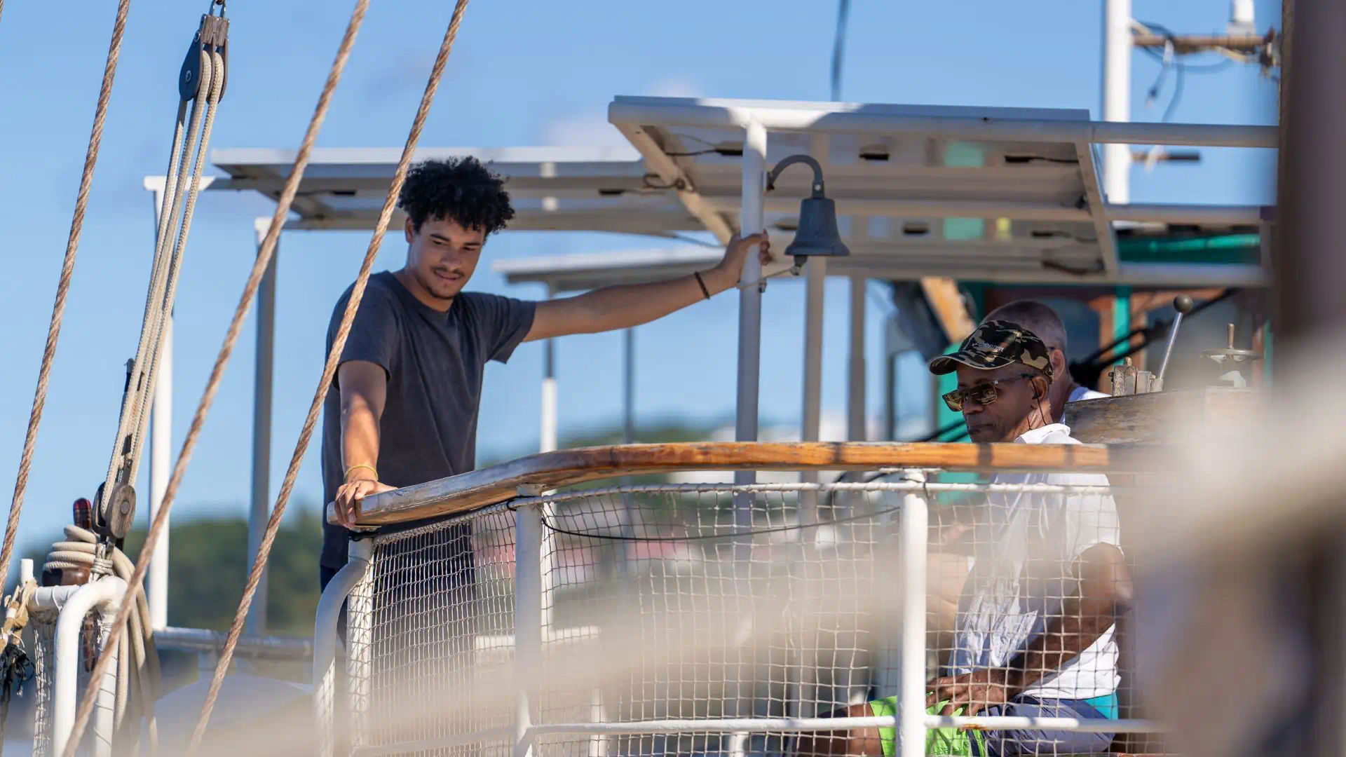 Journée à bord du Stahlratte en Guadeloupe